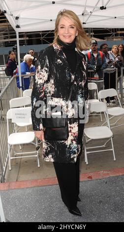 Deidre Hall attending the Ken Corday Hollywood Walk Of Fame Star Ceremony held in front of East Town Stock Photo