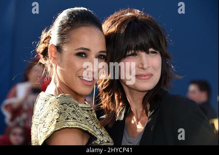 Dania Ramirez and Elizabeth Keener attending Disney's ''Pirates Of The Caribbean: Dead Men Tell No Tales'' Premiere in Los Angeles Stock Photo