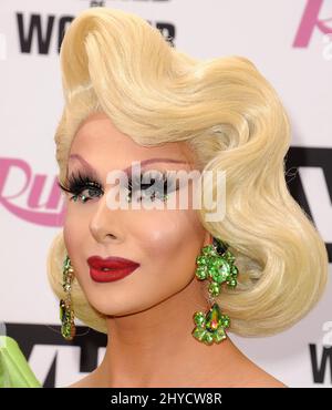 Trinity Taylor attending RuPaul's Drag Race Season Nine Finale Taping