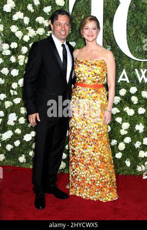 Laura Linney attending the 71st Annual Tony Awards in New York Stock ...