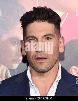 Jon Bernthal attending 'The Baby Driver' premiere held at the Ace Hotel Downtown in Los Angeles, USA Stock Photo