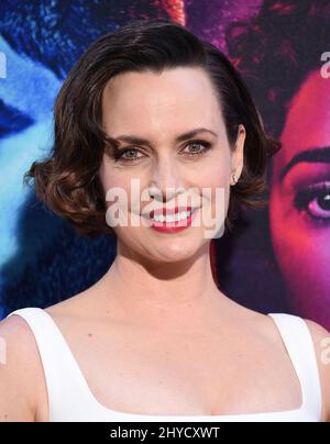 Julie Ann Emery attending the AMC season two "Preacher" premiere