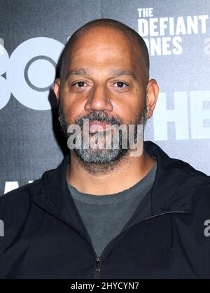 Allen Hughes attending 'The Defiant Ones' New York Premiere held at Time Warner Center in New York, USA Stock Photo