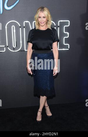 Chelsea Handler attending Atomic Blonde' American Premiere held at the Theatre at ACE Hotel Stock Photo