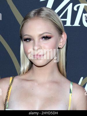 Jordyn Jones attending the Variety Power of Young Hollywood in Los Angeles Stock Photo