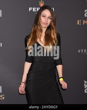 Celeste Fianna attending the premiere of The Layover in Los Angeles