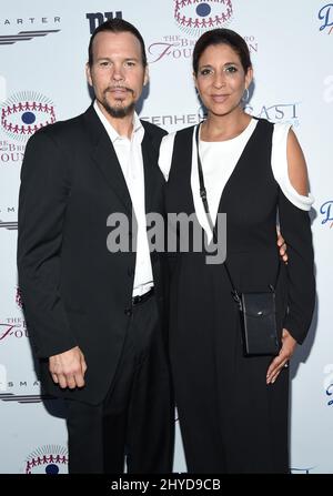 Christine Devine and Sean McNabb attending the Brent Shapiro Foundation Summer Spectacular in Los Angeles Stock Photo