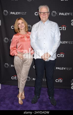 Sharon Lawrence and John Larroquette arriving for the 'Me, Myself & I