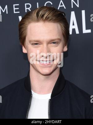 Calum Worthy attending the screening of 'American Vandal' in Los Angeles Stock Photo