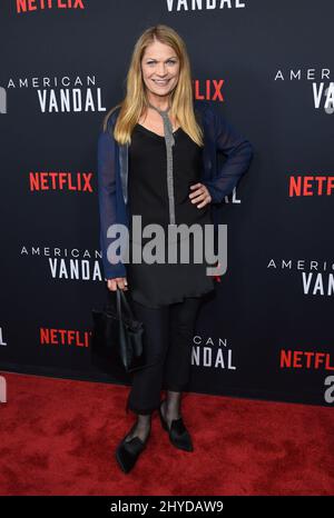 Dendrie Taylor attending the screening of 'American Vandal' in Los