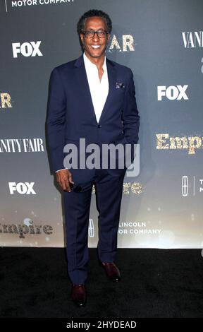 Andre Royo attends the 'Empire' and 'Star' Premiere Celebration Held at One World Trade Observatory on September 23, 2017 Stock Photo