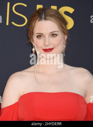 Alexandra Breckenridge attending the This Is Us Season 2 Premiere held