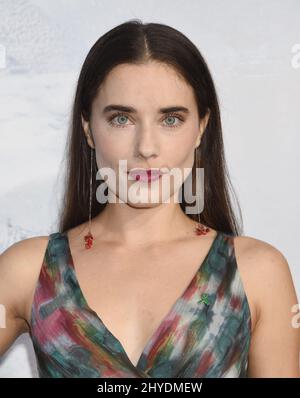 Alix Angelis at the premiere for "Geostorm" at TCL Chinese Theatre