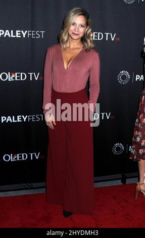 Vanessa Ray attending the PaleyFest NY 2017 - 'Blue Bloods' held at The Paley Center for Media in New York, USA Stock Photo