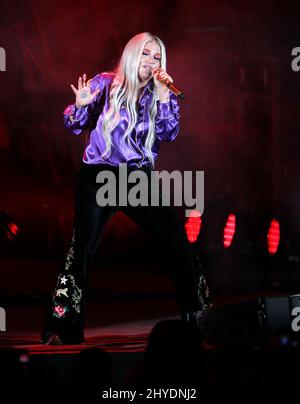 Kesha attending the CBS Radio's fifth annual 'We Can Survive 2017' show which brings together today's most popular artists to raise awareness for a worthy cause and celebrate survivors at the Hollywood Bow Stock Photo