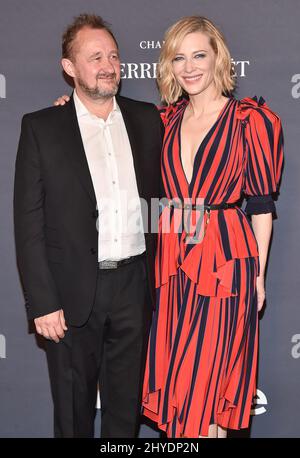 Cate Blanchett and Andrew Upton arriving for the third annual InStyle Awards, honoring actors, actresses and artists whose style defines the red carpet, as well as the industry's top image makers held at The Getty Center, Los Angeles Stock Photo