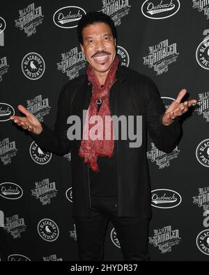 Lionel Richie attending the Kenny Rogers 'All In For the Gambler