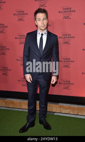 Sam Rockwell attending 'Three Billboards Outside Ebbing, Missouri' premiere held at NeueHouse Hollywood in Los Angeles, USA Stock Photo