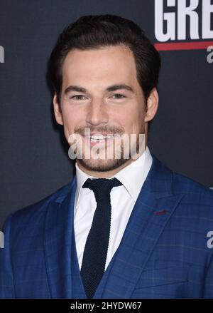 Giacomo Gianniotti attending Grey's Anatomy 300th Episode Event held at Tao Los Angeles Stock Photo