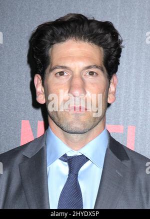 Jon Bernthal attending the 'Marvel's The Punisher' New York Premiere Held at the AMC Loews 34th Street Stock Photo