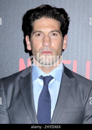 Jon Bernthal attending the 'Marvel's The Punisher' New York Premiere Held at the AMC Loews 34th Street Stock Photo