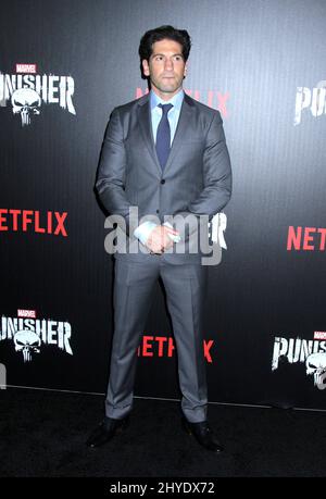 Jon Bernthal attending the 'Marvel's The Punisher' New York Premiere Held at the AMC Loews 34th Street Stock Photo