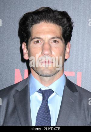 Jon Bernthal attending the 'Marvel's The Punisher' New York Premiere Held at the AMC Loews 34th Street Stock Photo