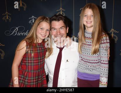 Jerry O'Connell, Dolly O'Connell and Charlie O'Connell attending the