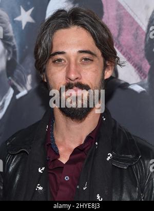 Ryan Bingham at the premiere of "Hostiles" held at the Samuel Goldwyn