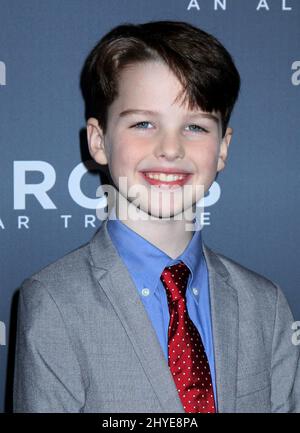 Iain Armitage attending the 11th Annual CNN Heroes: An All-Star Tribute Held at the Museum of Natural History in New York Stock Photo