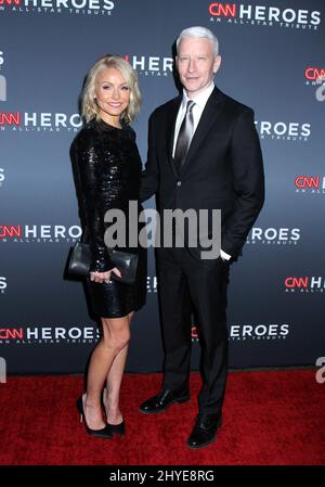 Kelly Ripa Cooper Kelly Ripa & Anderson Cooper attending the 12th Annual CNN Heroes: An ...