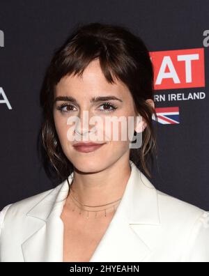 Emma Watson at the BAFTA Los Angeles Tea Party 2018 held at the Four Seasons Hotel Beverly Hills on January 6, 2018 in Los Angeles, CA Stock Photo