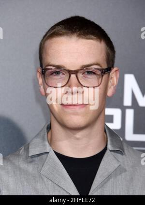 Will Poulter at 20th Century Fox's 'Maze Runner: The Death Cure' Fan Screening held at the AMC Century City 15 on January 18, 2018 in Century City, CA Stock Photo