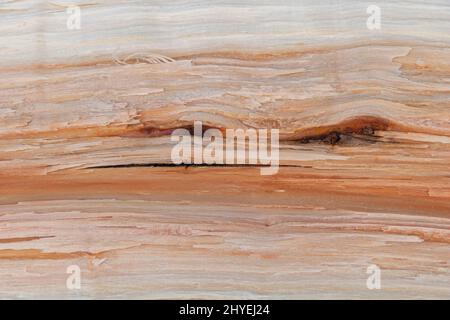 Closeup of split wood texture - perfect for background. Stock Photo