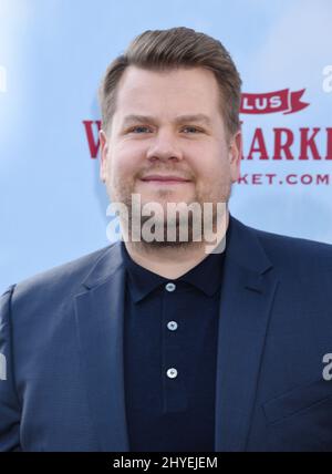 James Corden at the 'Peter Rabbit' World Premiere held at The Grove on February 3, 2018 in Los Angeles, CA Stock Photo