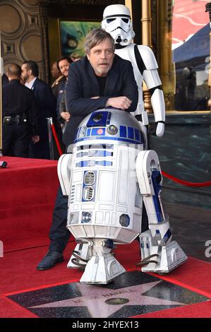 Mark Hamill attending the Mark Hamill Hollywood Walk of Fame star ceremony held on Hollywood Blvd. Stock Photo