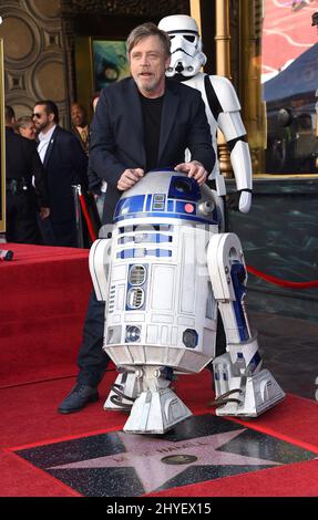 Mark Hamill attending the Mark Hamill Hollywood Walk of Fame star ceremony held on Hollywood Blvd. Stock Photo