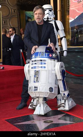 Mark Hamill attending the Mark Hamill Hollywood Walk of Fame star ceremony held on Hollywood Blvd. Stock Photo