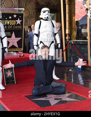 Mark Hamill attending the Mark Hamill Hollywood Walk of Fame star ceremony held on Hollywood Blvd. Stock Photo