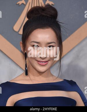 Wesley Wong arrives at the global premiere of Pacific Rim Uprising at the  TCL Chinese Theatre on Wednesday, March 21, 2018, in Los Angeles. (Photo by  Jordan Strauss/Invision/AP Stock Photo - Alamy