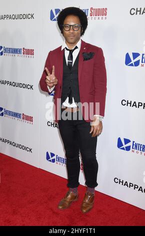Johnathan Fernandez at 'Chappaquiddick' Los Angeles Premiere held at the Academy of Motion Picture Arts and Sciences on March 28, 2018 in Beverly Hills Stock Photo