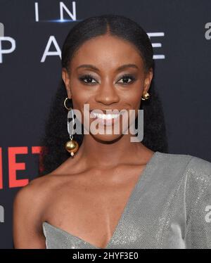 Sibongile Mlambo At The Netflix s Lost In Space Season 1 Premiere 