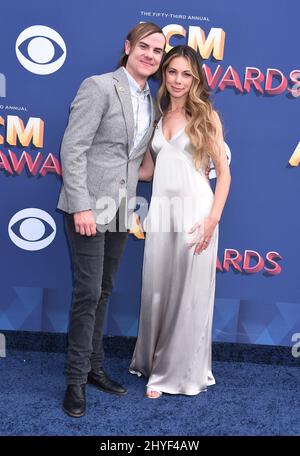 Ross Copperman at the 53rd Academy of Country Music Awards held at the MGM Grand Garden Arena on April 15, 2018 in Las Vegas Stock Photo