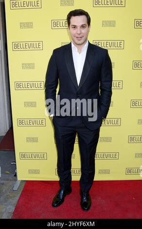 Skylar Astin attending the 'Belleville' Opening Night held at the Pasadena Playhouse in Pasadena, California Stock Photo