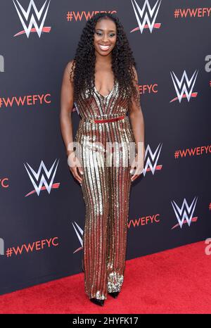 Naomi at the 'WWE' FYC Event event at TV Academy Saban Media Center on