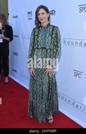 Vera Farmiga attending Boundaries Los Angeles Premiere Stock Photo