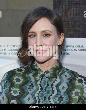 Vera Farmiga attending Boundaries Los Angeles Premiere Stock Photo