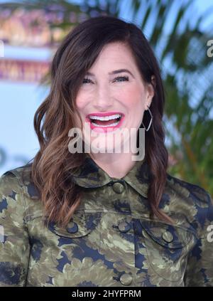 Kathryn Hahn arriving to the 'Hotel Transylvania 3: Summer Vacation
