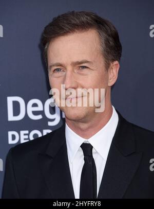 Ed Norton at 'The Comedy Central Roast of Bruce Willis' held at the Hollywood Palladium on July 14, 2018 in Hollywood, Ca. Stock Photo