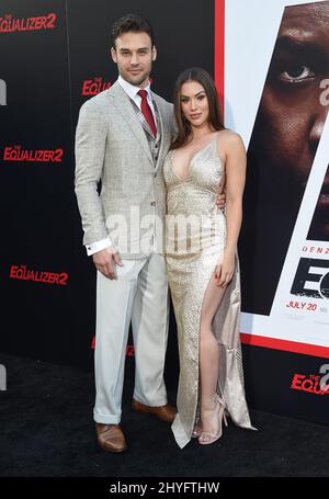 Ryan Guzman and Chrysti Ane at the Los Angeles premiere of "The